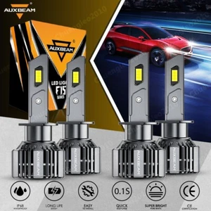 For VW Beetle 1999-2005 AUXBEAM Canbus H1 H1 LED Headlight High Low Bulbs 6000K - Picture 1 of 12