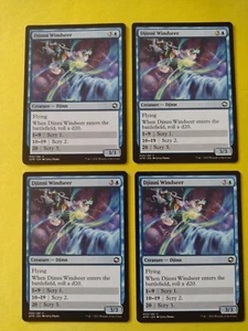 Djinni Windseer - Abenteuer in den vergessenen Reichen - MTG (4er Set)  - Bild 1 von 2