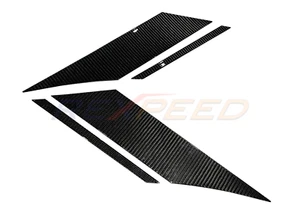 REXPEED Carbon Fiber C-Pillar Decal for Supra 2020+ A90 A91 MKV - Foto 1 di 4