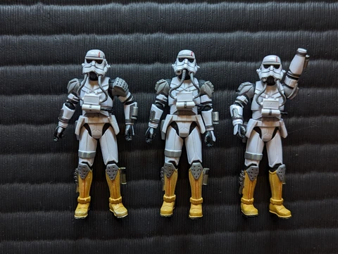 Star Wars Imperial Evo Trooper Army Builder Lot Force Unleashed PLEASE READ Cover