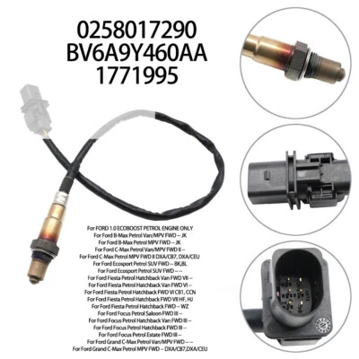 Sonda lambda per Ford B-Max C-Max Ecosport Fiesta Focus EcoBoost 1.0. BV6A9Y460AA - Immagine 1 di 4
