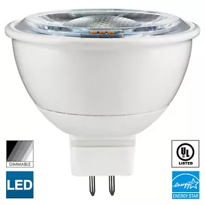 Sunlite MR16 LED Bulb, 12V, 7 Watt, 4000K, GU5.3 Base, Dimmable - Picture 1 of 5