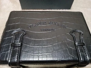 Franck Muller Watch Storage Box Long Island Croco-style Certificate Case - Picture 1 of 4