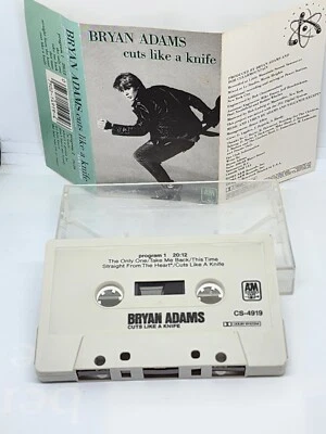 Bryan Adams - Cuts Like A Knife - 1983 Cassette Tape - Image 1 of 2