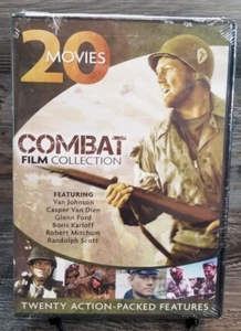 Kampffilm Sammlung 20 Filme DVD 4-Disc Set NEU kleiner Riss in Kunststoff - Bild 1 von 2