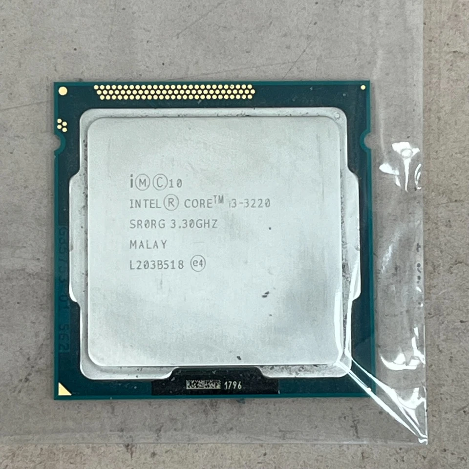 Intel Core i3-3220 3rd Generation 3M Cache 3.30 GHz Desktop Processor Untested - Image 1 of 3