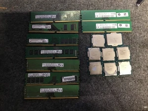 MIX LOT OF 8 Intel Core i5-i3-i7+memory - Picture 1 of 5