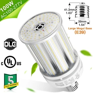 LED Corn Light Bulbs 100W Replace 600W MH/HPS Industrial Warehouse Highbay Lamp - Picture 1 of 12
