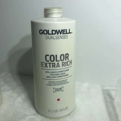 Acondicionador Goldwell Dualsenses Color Extra Rich Brilliance 1 L -1,8 FL.OZ. Nuevo Foto 1 de 4