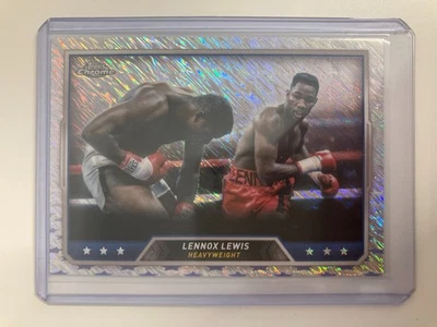 TOPPS BOXING CHROME 2025 LENNOX LEWIS HEAVYWEIGHT SHIMMER . - Image 1 of 2