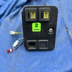 Old Vintage Happ Coin  Door Arcade Video Game Parts If37-1 - Picture 1 of 6