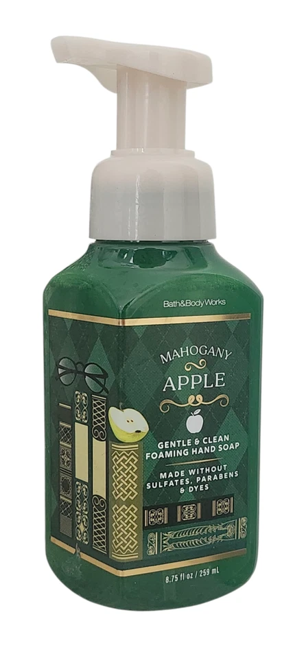 NUEVO Jabón de manos espumoso de manzana caoba Bath & Body Works 8,75 oz Foto 1 de 1