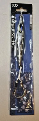Señuelo de agua salada Daiwa Saltiga SK plantillas de metal de jigging lento punto brillante 200 g/7 oz Foto 1 de 4
