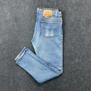 Vintage Levis Jeans 505 XX Men’s Size 36x34 Made in USA Medium Wash - Picture 1 of 12