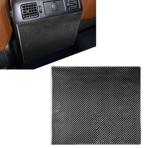 Carbon Fiber Car Rear Seat Anti-Kick Panel Trim For Toyota Tundra 2014-2021 - Foto 1 di 9