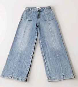 Abercrombie Kids Jeans 15/16 Highrise Ultra Wide Leg Short - Picture 1 of 11