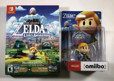 Nintendo Switch The Legend of Zelda Link's Awakening Dreamer Edition with Amiibo - Image 1 of 4