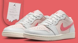 Nike Jordan 1 Low SE Fresa Batido Mujer 9.5 Hombre 8 NUEVO - Imagen 1 de 24