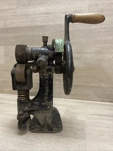 1911 AMERICAN ST LOUIS LEATHER SKIVER SLITTER CUTTER SPLITTER MACHINE TOOL 232 - Picture 1 of 19