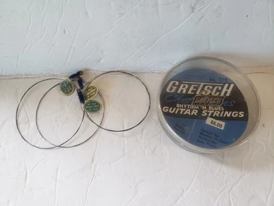 Cuerdas de guitarra vintage Gretsch Chet Atkins Rhythm 'N Blues, faltan algunas Foto 1 de 3