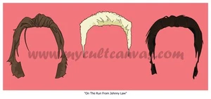 Original BOTTLE ROCKET Kunstdruck Poster Wes Anderson Criterion not Mondo Blu Ray - Bild 1 von 2