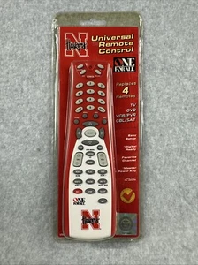 Nebraska Cornhuskers One For All Universal Fernbedienung #00124 TV Videorecorder DVD CBL - Bild 1 von 12