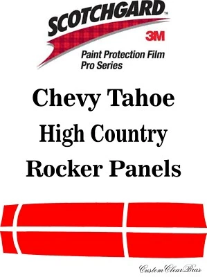 3M Paint Protection Pro Serie 2021 2022 2023 2024 Chevy Tahoe High Country - Image 1 of 3
