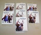 2019 Disney Frozen 2 Kellogg Cereal Promotion Tattoos and Coloring Page Lot of 7