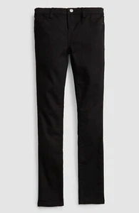$187 BlankNYC Kids Girl Black Stretch High-Rise Twill Skinny Jeans Denim Pants 7 - Picture 1 of 2