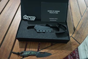 TRC Speed Demon, M390, DLC, Carbon Jungle Wear handle - Picture 1 of 3