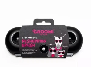 Groomi Deshedding & Grooming Brush. for dogs, cats, horses, rabbit - Picture 1 of 10
