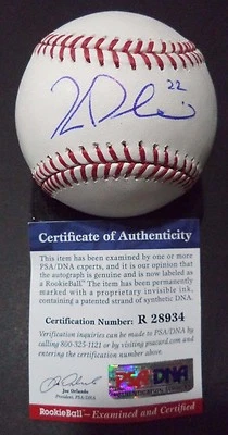 Kevin Plawecki NY METS FIRMADO ROMLB BÉISBOL NOVATO GRÁFICO CERTIFICADO DE AUTENTICIDAD PSA/ADN #R28934 Foto 1 de 4