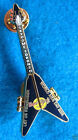 SKYDOME TORONTO AIDS DAY RED RIBBON *LET US REMEMBER* GUITAR Hard Rock Cafe PIN