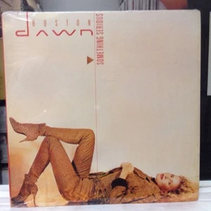 [EDM]~SEALED 12"~BOSTON DAWN~Something Serious~[Radio~Dub 1 & 2]~~WHITE VINYL - Picture 1 of 4