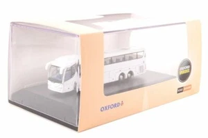 Oxford NIRZ005 N Gauge 1/148 Scale Scania Irizar PB Coach Bus Dealer White Code3 - Picture 1 of 4