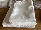 LINEA House Of Fraser 100% Cotton CREAM Double Duvet Cover and  2 X Pillowcases