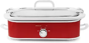 Casserole CrockPot Slow Cooker with Locking Lid,Adjustable Temperature,Casserole - Picture 1 of 8