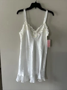 Camicia da notte da sposa Oscar de la Renta Pearl nuova con etichetta taglia M $74 - Foto 1 di 7