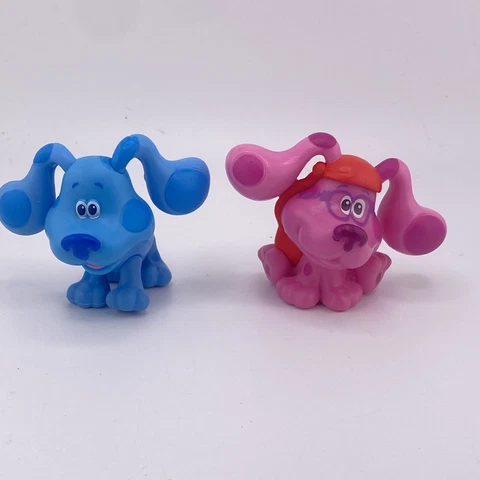 Blue’s Clues Blue Magenta PVC Toy Figures 2019 Nick Jr Viacom Just Play Cover