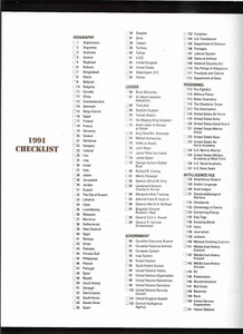 1991 Topps Desert Storm Checklist " MAIL IN ONLY " - Picture 1 of 4