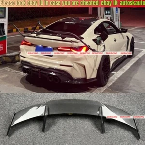 Alerón trasero de fibra de carbono estilo GT para BMW M3 G80 M4 G82 G83 2021-23 - Imagen 1 de 21
