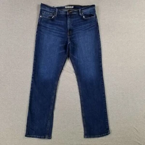 Member's Mark 36x32 Straight Fit Blue Jeans Modern Stretch Denim Lightweight - Picture 1 of 6