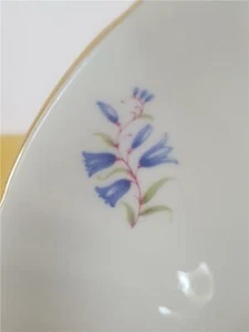 Vintage Royal Grafton Fine Bone China England Blue Bells Untertasse Blumen Teller - Bild 1 von 1