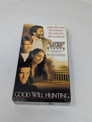 Good Will Hunting on VHS Cassette Tape, New & Sealed - Image 1 of 4
