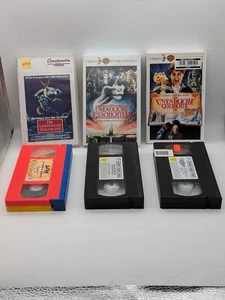 DIE UNENDLICHE GESCHICHTE 1 + 2 + 3 VHS KASSETTEN Videokassetten Top Zustand - Bild 1 von 9