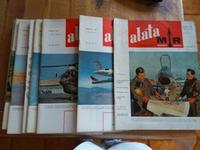 ALATA RIVISTA MENSILE DI AVIAZIONE MISSILI RAZZI ANNO 1959 FASCICOLI 12