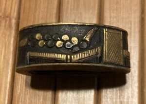 C. 1800, Edo era, Japanese Fuchi, Sword Handle fitting, Single collar - Picture 1 of 7