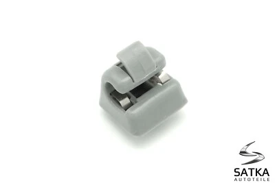 Sonnenblendenhalter für Mercedes W123 W124 W126 W140 W201 W463 GRAU A1268100012 - Bild 1 von 3