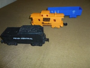 MARX O/O27 TREN PENN MARCAPASOS CENTRAL TENDER FURGÓN FURGÓN AZUL NYC 715100 - Imagen 1 de 13