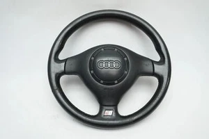 Audi S3 8L Lenkrad Vorfacelift Lederlenkrad 3-Spreichen Sportlenkrad - Bild 1 von 7